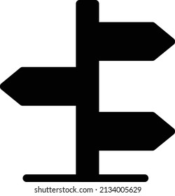 direction Vector illustration on a transparent background. Premium quality symbols. Glyphs  vector icon for concept and graphic design.