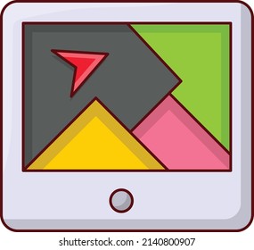 direction Vector illustration on a transparent background.Premium quality symbols. vector line flat  icon for concept and graphic design.