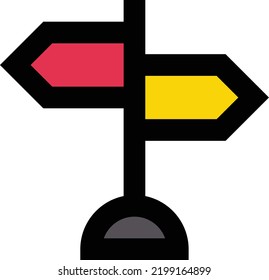 direction  Vector illustration on a transparent background.Premium quality symmbols.Stroke vector icons for concept and graphic design.