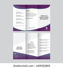 Direction Of Work Promotion Trifold Brochure Business