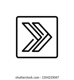 Directional arrow and navigation icons