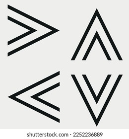 Directional Arrow Pack vector illustration