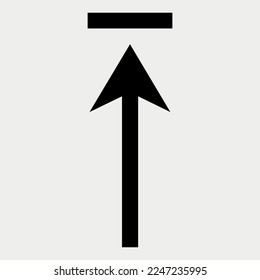 Directional Arrow Sign Vector illustration