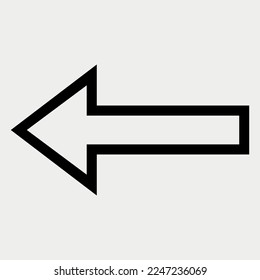 Directional Arrow Sign Vector illustration
