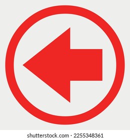 Directional Arrow Sign vector illustration