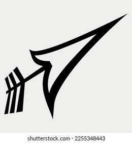 Direction Arrow Sign Vektorgrafik