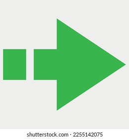 Directional Arrow Symbol vector illustration