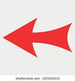 Directional Arrow Symbol vector illustration
