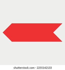 Ilustración vectorial de símbolo de flecha direccional