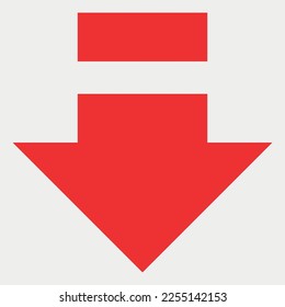 Directional Arrow Symbol vector illustration