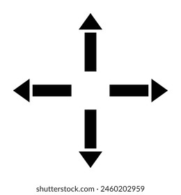 Directional Arrows Icon Design For Personal And Commercial Use.