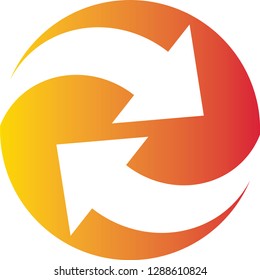Directional Arrows. Vector illustration.
