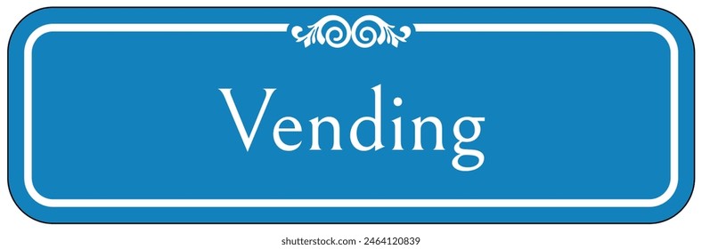 Directional finding sign vending machine