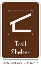 Directional hiking safety sign and labels