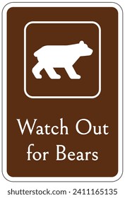 Directional hiking safety sign and labels