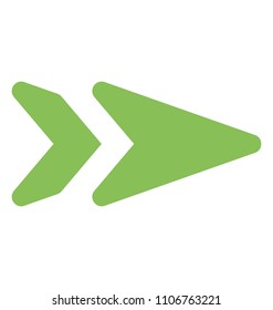 
Directional right arrow with arrowhead is forward arrow
