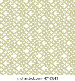 Directional rounded arrow seamless pattern background.