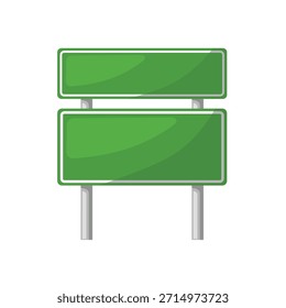 Icono de señal direccional, Ilustración vectorial de señal de carretera, ícono de señal de guía de calle para navegación y dirección de tráfico, gambar ilustrasi plang papan petunjuk arah jalan