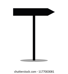 directional signage vector