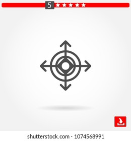directional vector icon