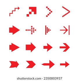 Directions, arrows, deflectors, and pointing movements