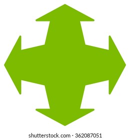 Directions Flat Icon