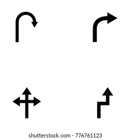 directions icon set