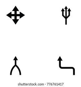 directions icon set