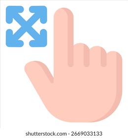 Directions icon symbol. Vector illustration.