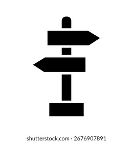  Icono de direcciones sobre fondo blanco
