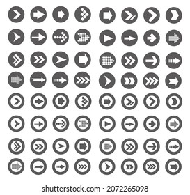 Directions Icons vector illustration set