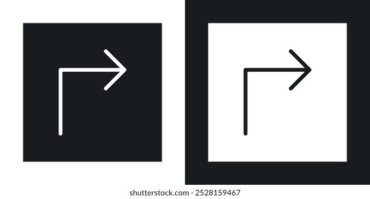 Directions solid vector icon pack