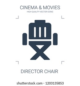 director chair icon.