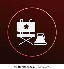 director chair icon