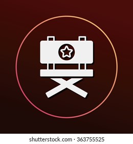 director chair icon