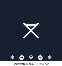 Director chair icon.