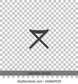 Director chair icon.