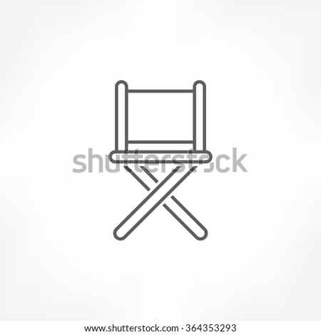 director chair icon