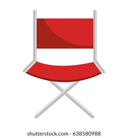 director chair isolated icon