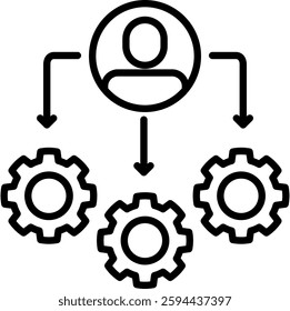 Director Icon Element For Design