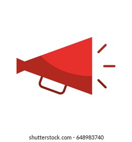 director megaphone isolated icon