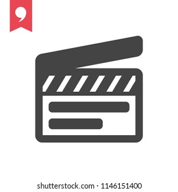 Director sign vector icon
