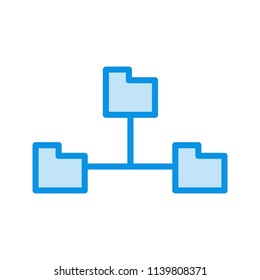 Directories Line Icon