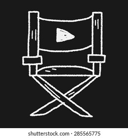 Director's chair doodle