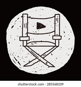 Director's chair doodle