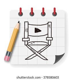 Director's chair doodle
