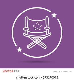Director's chair doodle