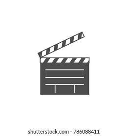 The director's cracker icon. Cinema element icon. Premium quality graphic design. Signs, outline symbols collection icon for websites, web design, mobile app, info graphics on white background