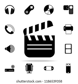 directors cracker icon. Media icons universal set for web and mobile
