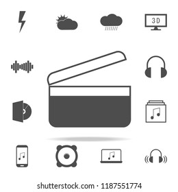 director's cracker icon. web icons universal set for web and mobile